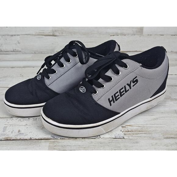 Heelys Pro 20 Mens Sneaker Black Gray Size Youth 6 - Picture 2 of 8